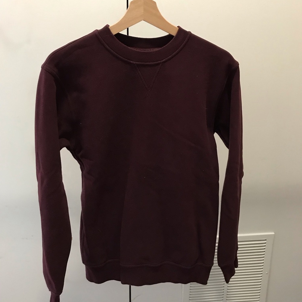 Women's Burgundy Sweater, Lululemon, Size 2